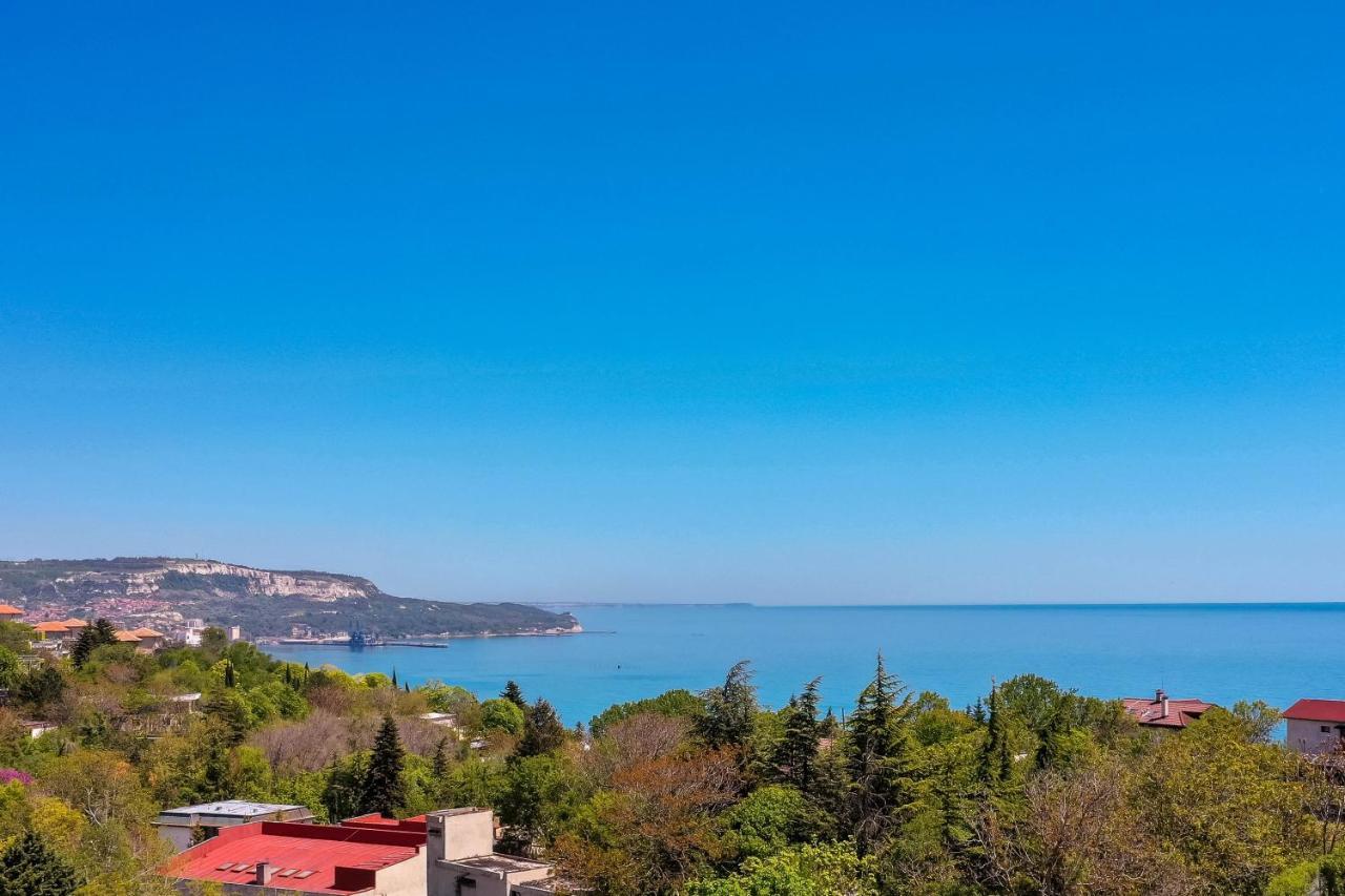 Villa Cook With Sea View - Heated Pool - At Balchik Exterior photo